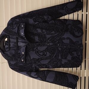 Chico Neema Flocked Jacket sz 1 (Sm)